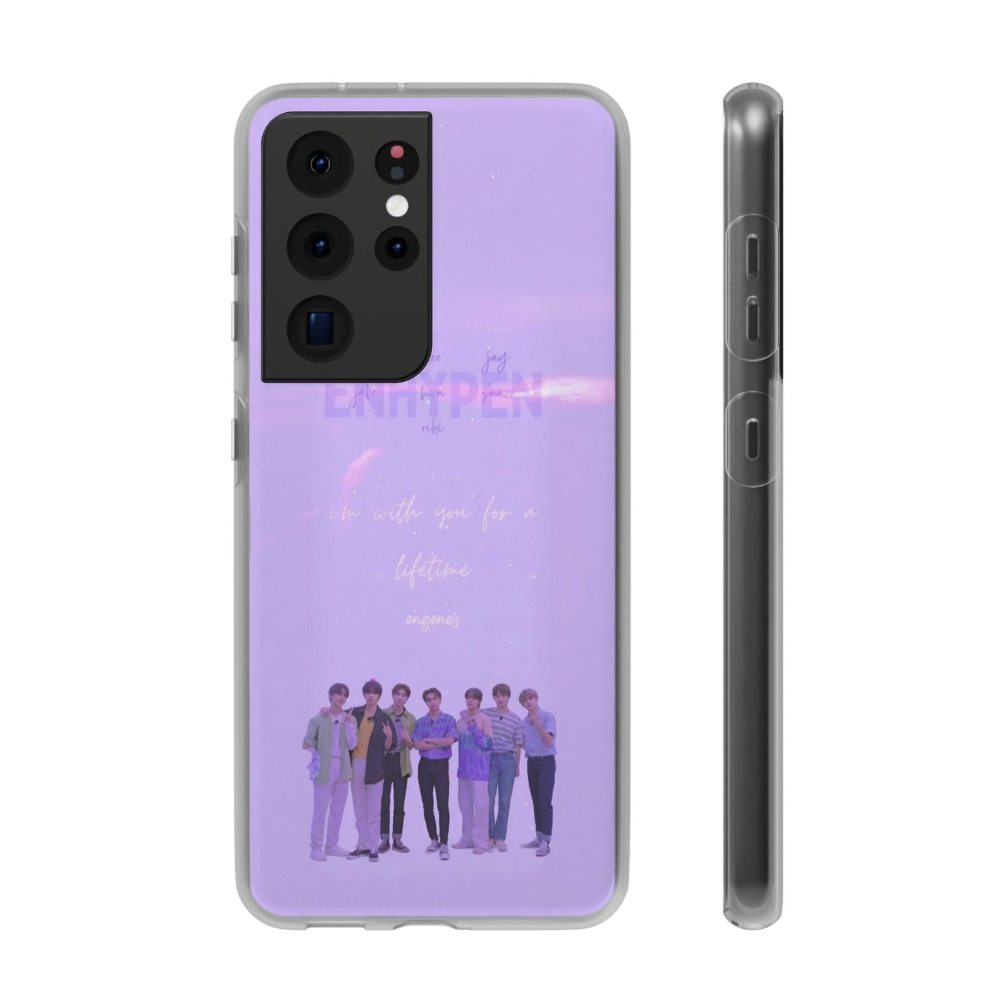 Enhypen Cell Phone Case - iPhone, Samsung and Custom Covers - K - Pop Phone Covers, Gifts for Fans, Stylish Cell Phone Accessories - Beyond The Shoppe
