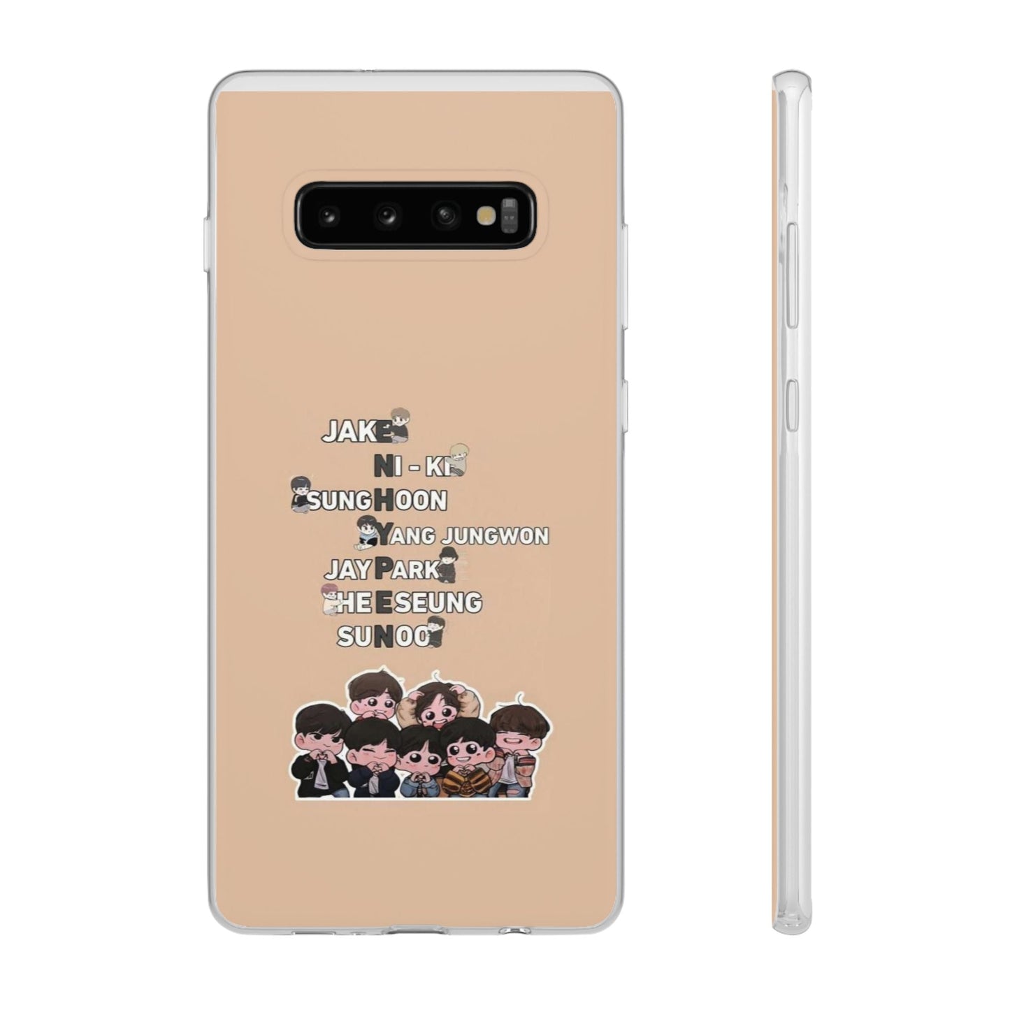 Enhypen Cell Phone Case - iPhone, Samsung and Custom Covers - K - Pop Phone Covers, Gifts for Fans, Stylish Cell Phone Accessories - Beyond The Shoppe