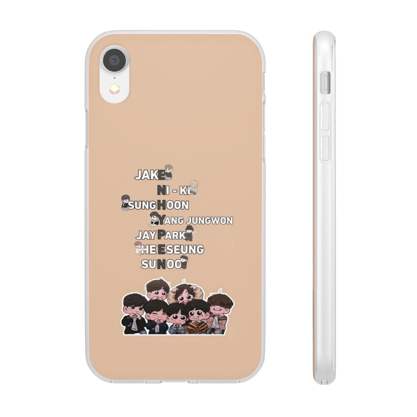 Enhypen Cell Phone Case - iPhone, Samsung and Custom Covers - K - Pop Phone Covers, Gifts for Fans, Stylish Cell Phone Accessories - Beyond The Shoppe