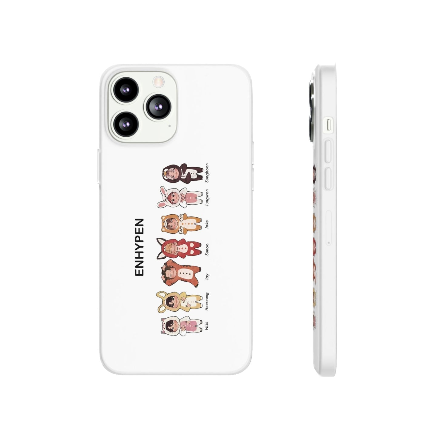 Enhypen Cell Phone Case - iPhone, Samsung and Custom Covers - K - Pop Phone Covers, Gifts for Fans, Stylish Cell Phone Accessories - Beyond The Shoppe