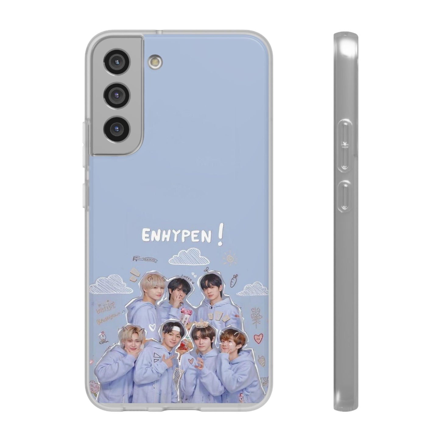 Enhypen Cell Phone Case - iPhone, Samsung and Custom Covers - K - Pop Phone Covers, Gifts for Fans, Stylish Cell Phone Accessories - Beyond The Shoppe