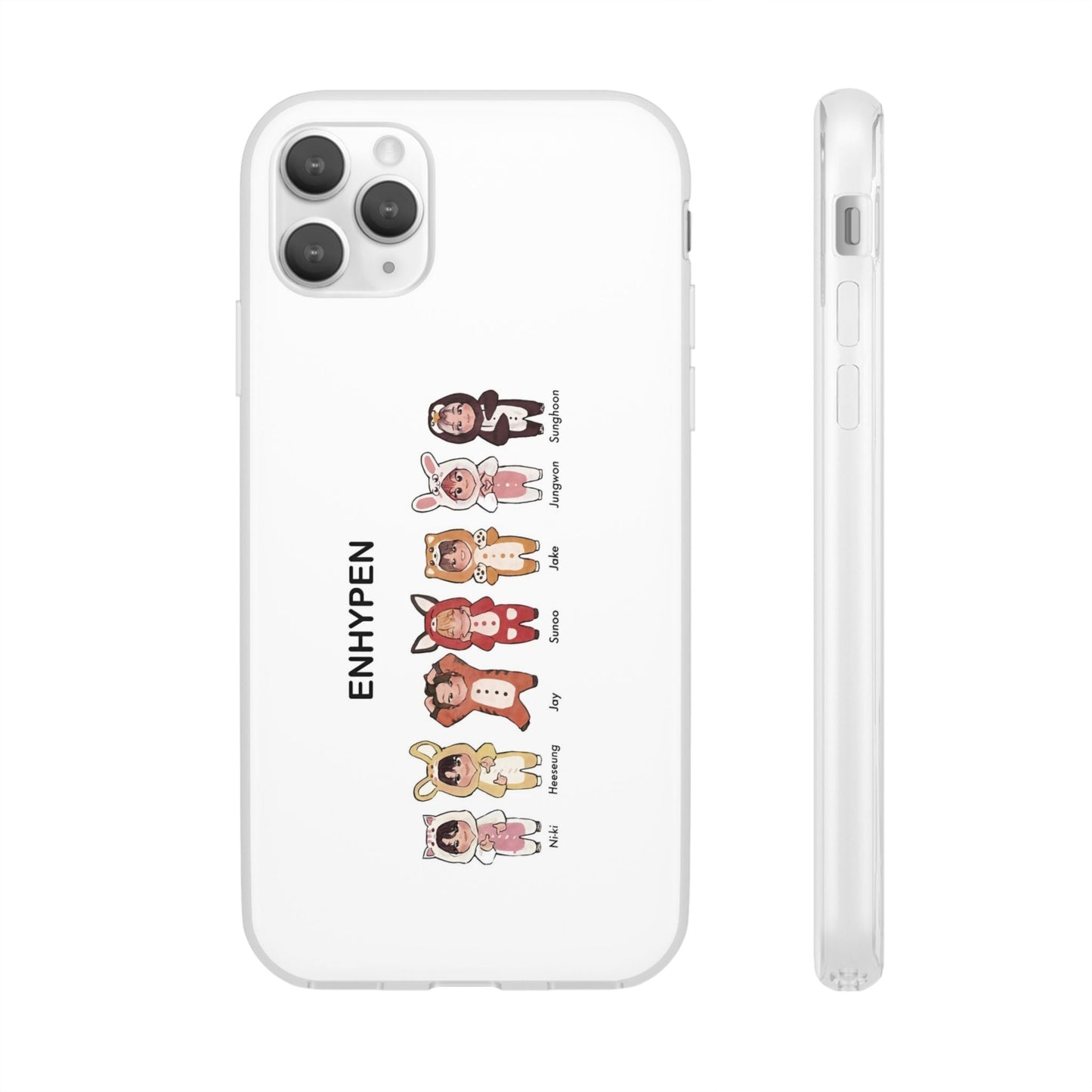 Enhypen Cell Phone Case - iPhone, Samsung and Custom Covers - K - Pop Phone Covers, Gifts for Fans, Stylish Cell Phone Accessories - Beyond The Shoppe