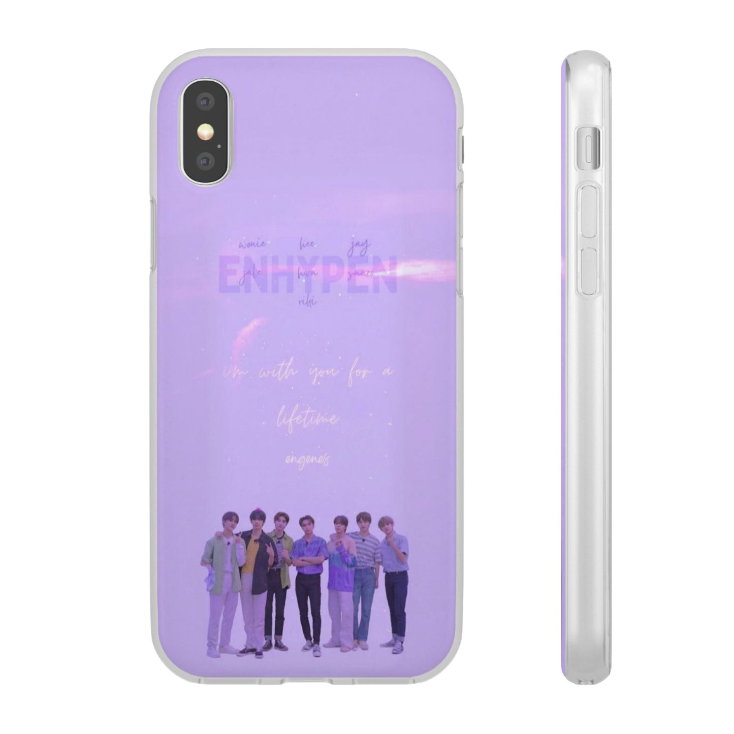 Enhypen Cell Phone Case - iPhone, Samsung and Custom Covers - K - Pop Phone Covers, Gifts for Fans, Stylish Cell Phone Accessories - Beyond The Shoppe
