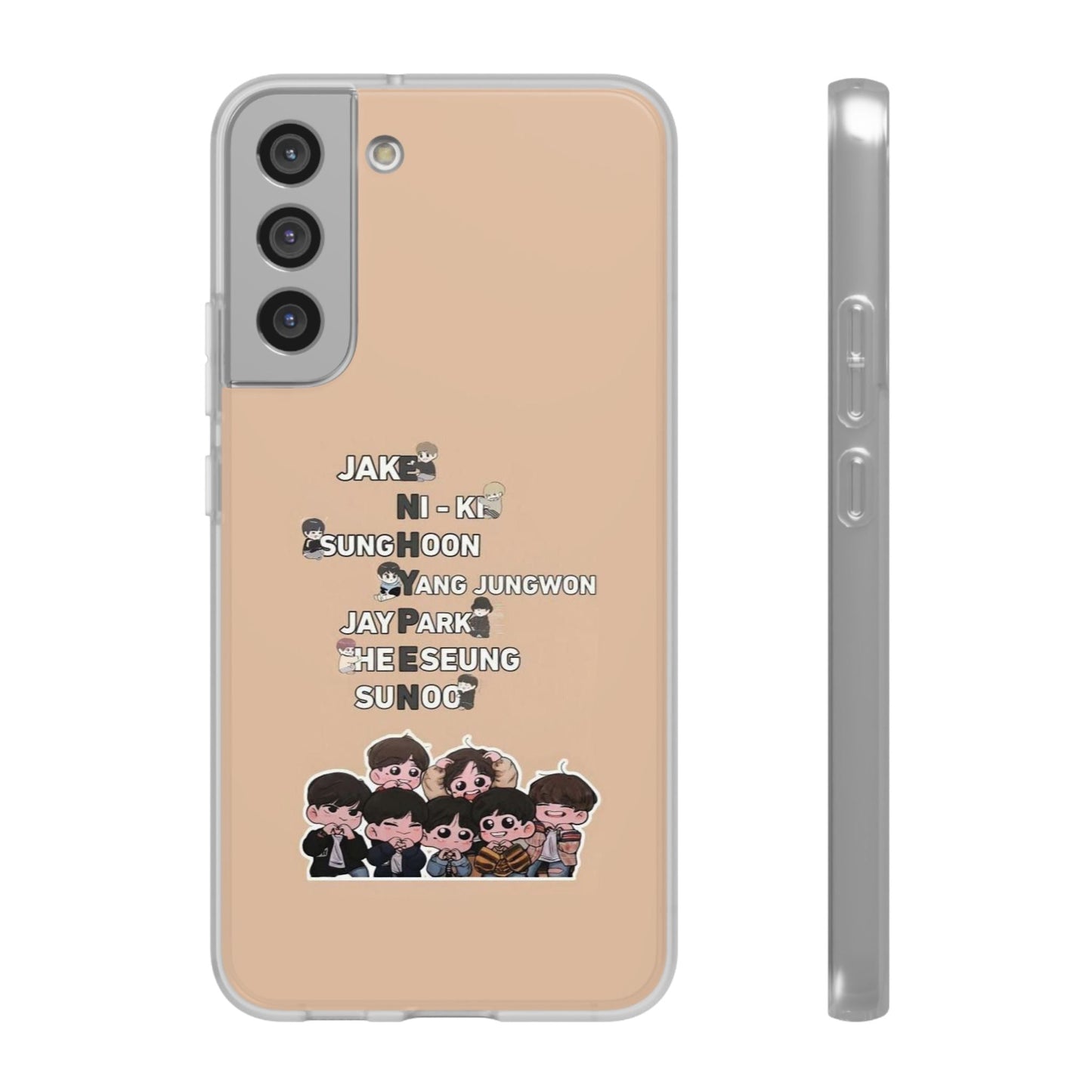 Enhypen Cell Phone Case - iPhone, Samsung and Custom Covers - K - Pop Phone Covers, Gifts for Fans, Stylish Cell Phone Accessories - Beyond The Shoppe