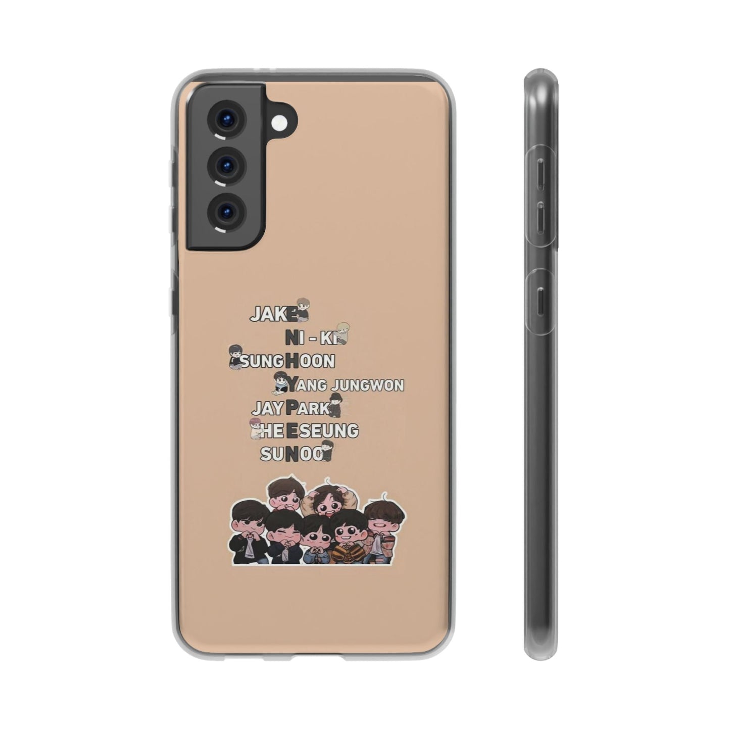 Enhypen Cell Phone Case - iPhone, Samsung and Custom Covers - K - Pop Phone Covers, Gifts for Fans, Stylish Cell Phone Accessories - Beyond The Shoppe