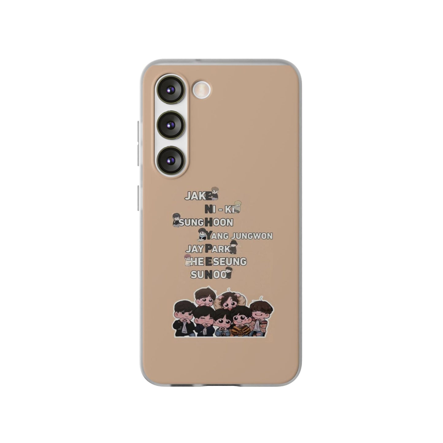 Enhypen Cell Phone Case - iPhone, Samsung and Custom Covers - K - Pop Phone Covers, Gifts for Fans, Stylish Cell Phone Accessories - Beyond The Shoppe
