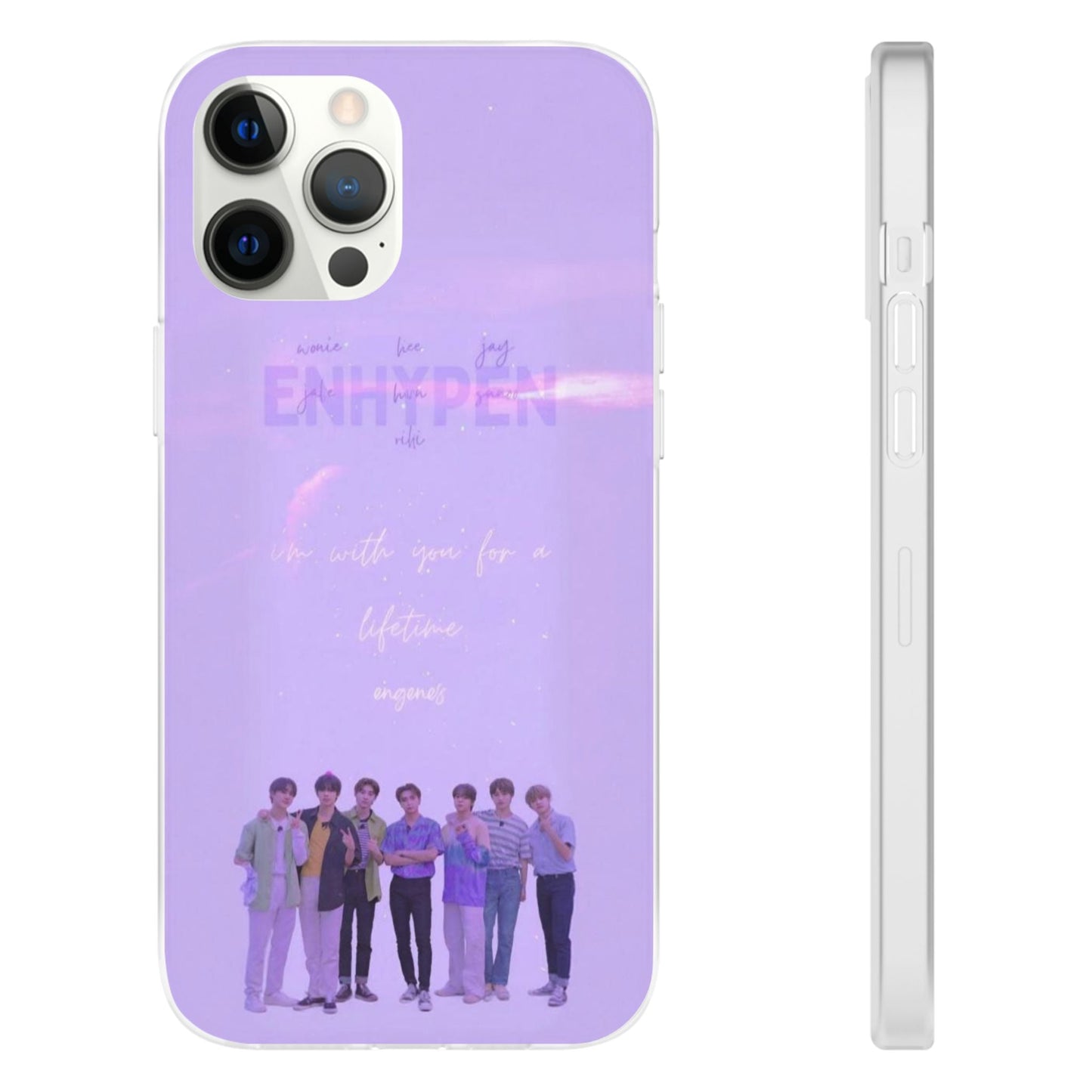 Enhypen Cell Phone Case - iPhone, Samsung and Custom Covers - K - Pop Phone Covers, Gifts for Fans, Stylish Cell Phone Accessories - Beyond The Shoppe