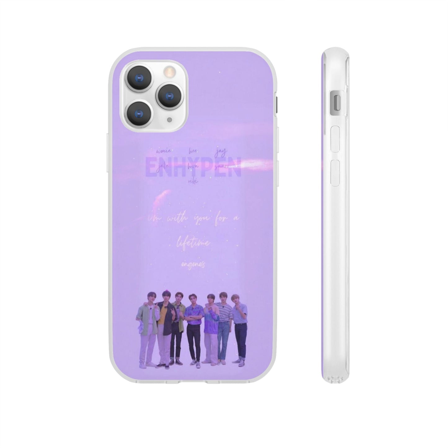 Enhypen Cell Phone Case - iPhone, Samsung and Custom Covers - K - Pop Phone Covers, Gifts for Fans, Stylish Cell Phone Accessories - Beyond The Shoppe