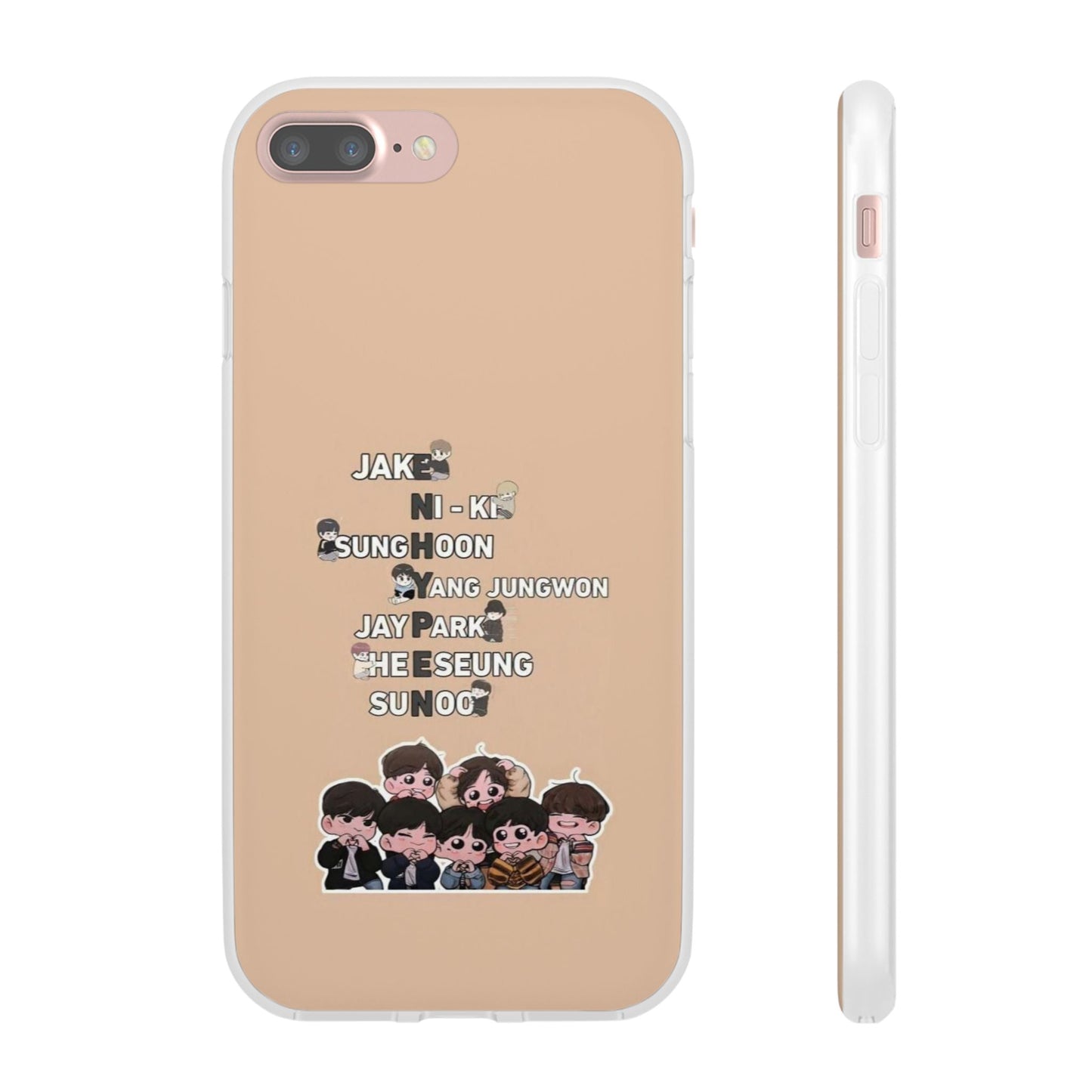 Enhypen Cell Phone Case - iPhone, Samsung and Custom Covers - K - Pop Phone Covers, Gifts for Fans, Stylish Cell Phone Accessories - Beyond The Shoppe
