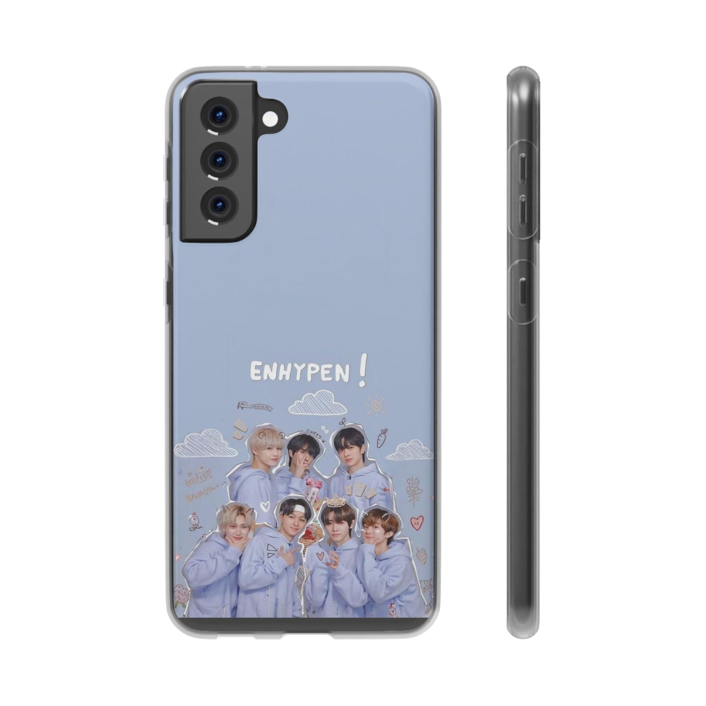 Enhypen Cell Phone Case - iPhone, Samsung and Custom Covers - K - Pop Phone Covers, Gifts for Fans, Stylish Cell Phone Accessories - Beyond The Shoppe