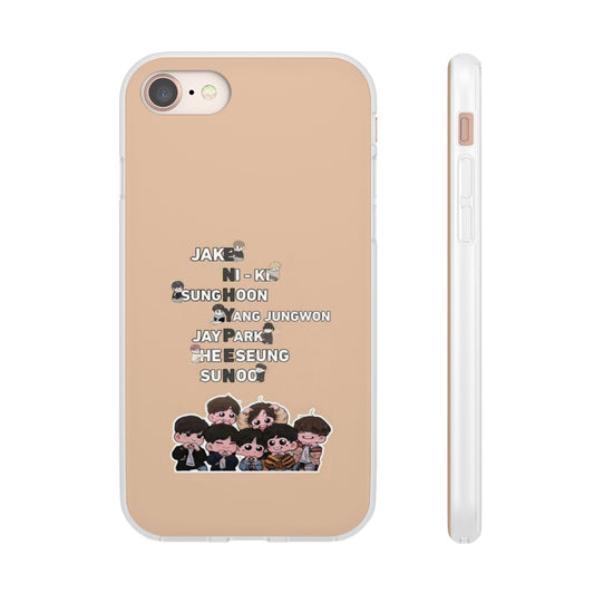 Enhypen Cell Phone Case - iPhone, Samsung and Custom Covers - K - Pop Phone Covers, Gifts for Fans, Stylish Cell Phone Accessories - Beyond The Shoppe