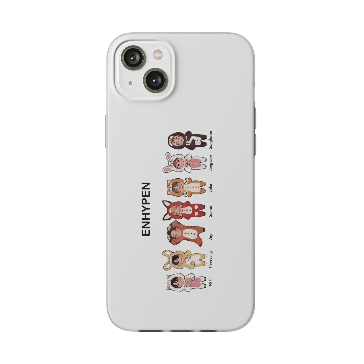 Enhypen Cell Phone Case - iPhone, Samsung and Custom Covers - K - Pop Phone Covers, Gifts for Fans, Stylish Cell Phone Accessories - Beyond The Shoppe