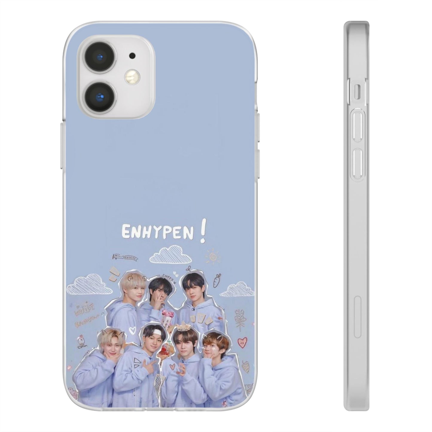 Enhypen Cell Phone Case - iPhone, Samsung and Custom Covers - K - Pop Phone Covers, Gifts for Fans, Stylish Cell Phone Accessories - Beyond The Shoppe