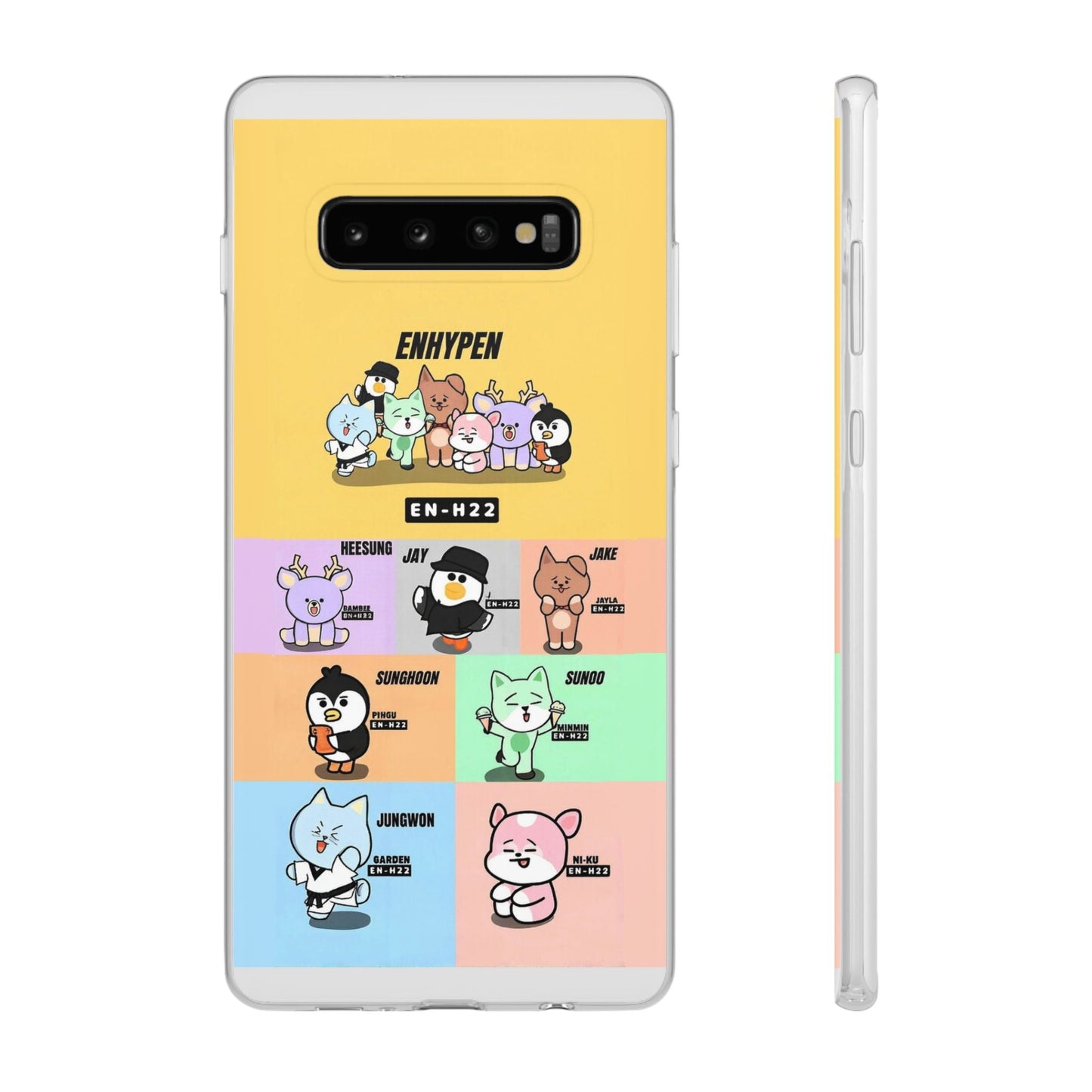 Enhypen Cell Phone Case - iPhone, Samsung and Custom Covers - K - Pop Phone Covers, Gifts for Fans, Stylish Cell Phone Accessories - Beyond The Shoppe