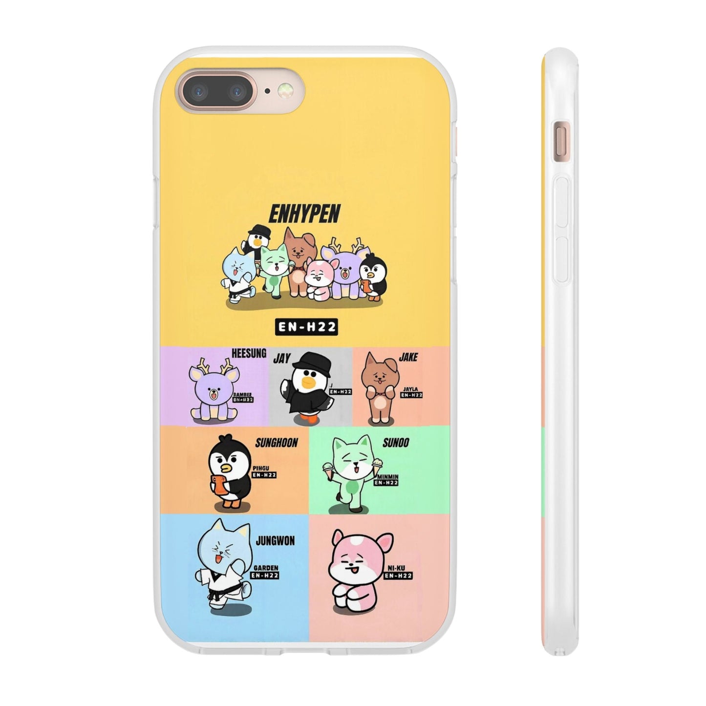 Enhypen Cell Phone Case - iPhone, Samsung and Custom Covers - K - Pop Phone Covers, Gifts for Fans, Stylish Cell Phone Accessories - Beyond The Shoppe