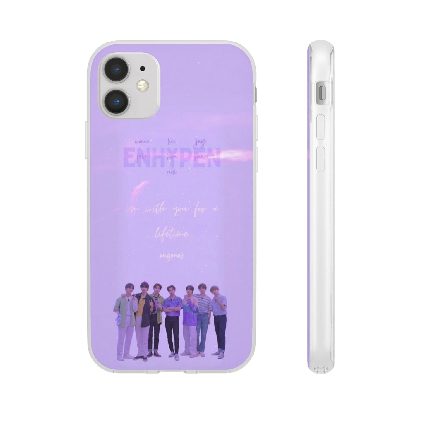 Enhypen Cell Phone Case - iPhone, Samsung and Custom Covers - K - Pop Phone Covers, Gifts for Fans, Stylish Cell Phone Accessories - Beyond The Shoppe