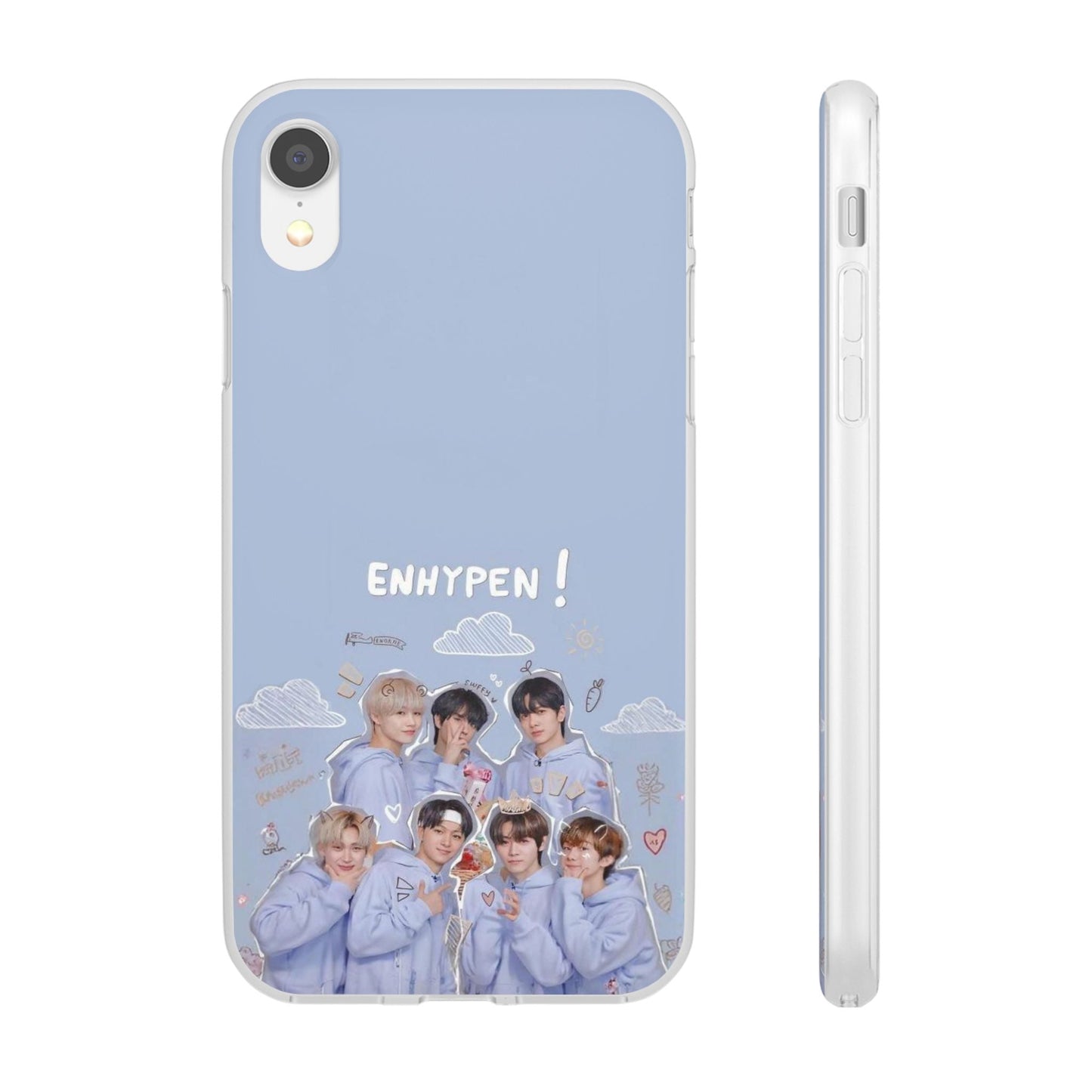 Enhypen Cell Phone Case - iPhone, Samsung and Custom Covers - K - Pop Phone Covers, Gifts for Fans, Stylish Cell Phone Accessories - Beyond The Shoppe
