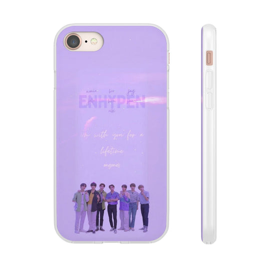 Enhypen Cell Phone Case - iPhone, Samsung and Custom Covers - K - Pop Phone Covers, Gifts for Fans, Stylish Cell Phone Accessories - Beyond The Shoppe