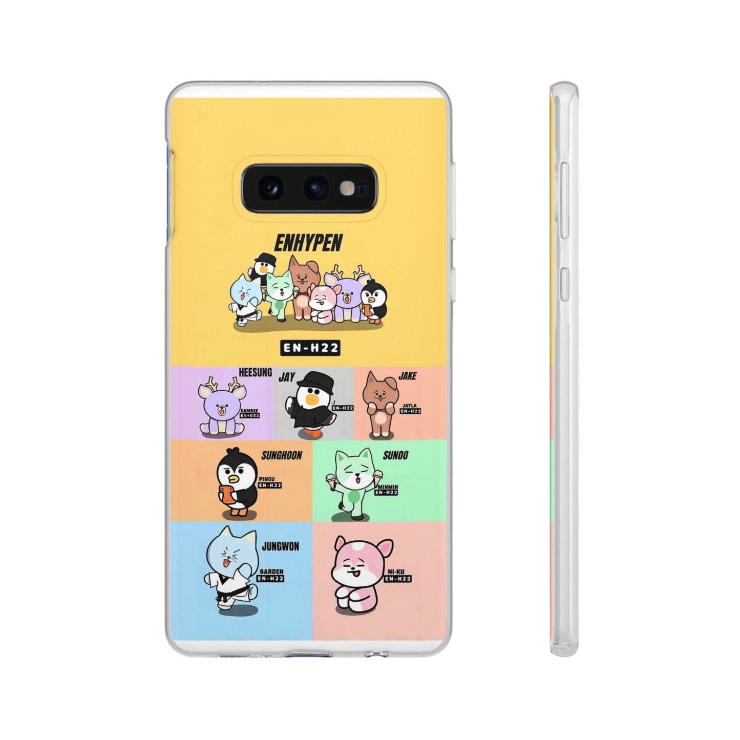 Enhypen Cell Phone Case - iPhone, Samsung and Custom Covers - K - Pop Phone Covers, Gifts for Fans, Stylish Cell Phone Accessories - Beyond The Shoppe