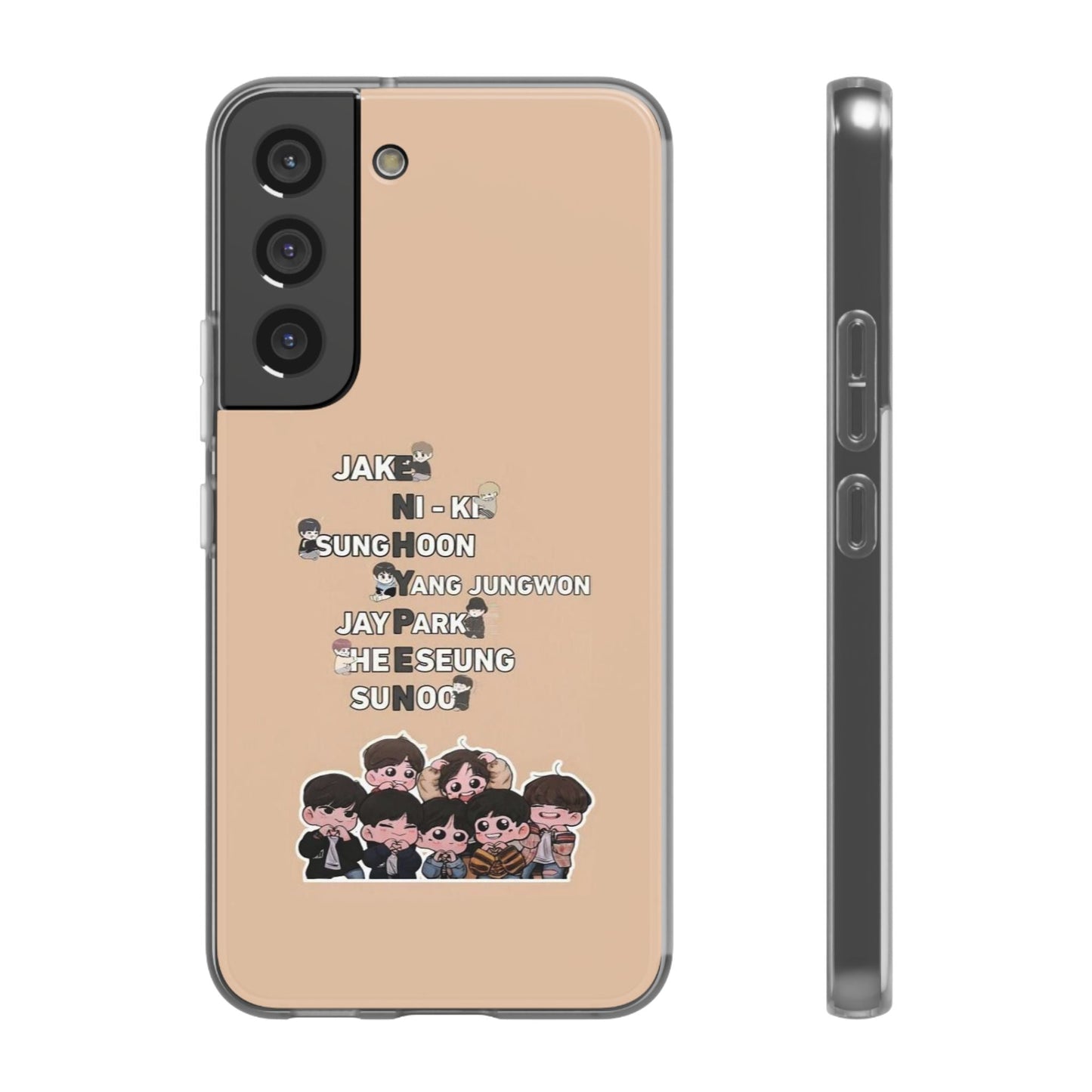 Enhypen Cell Phone Case - iPhone, Samsung and Custom Covers - K - Pop Phone Covers, Gifts for Fans, Stylish Cell Phone Accessories - Beyond The Shoppe