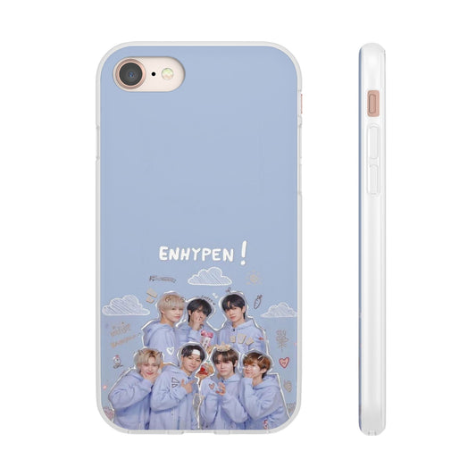 Enhypen Cell Phone Case - iPhone, Samsung and Custom Covers - K - Pop Phone Covers, Gifts for Fans, Stylish Cell Phone Accessories - Beyond The Shoppe