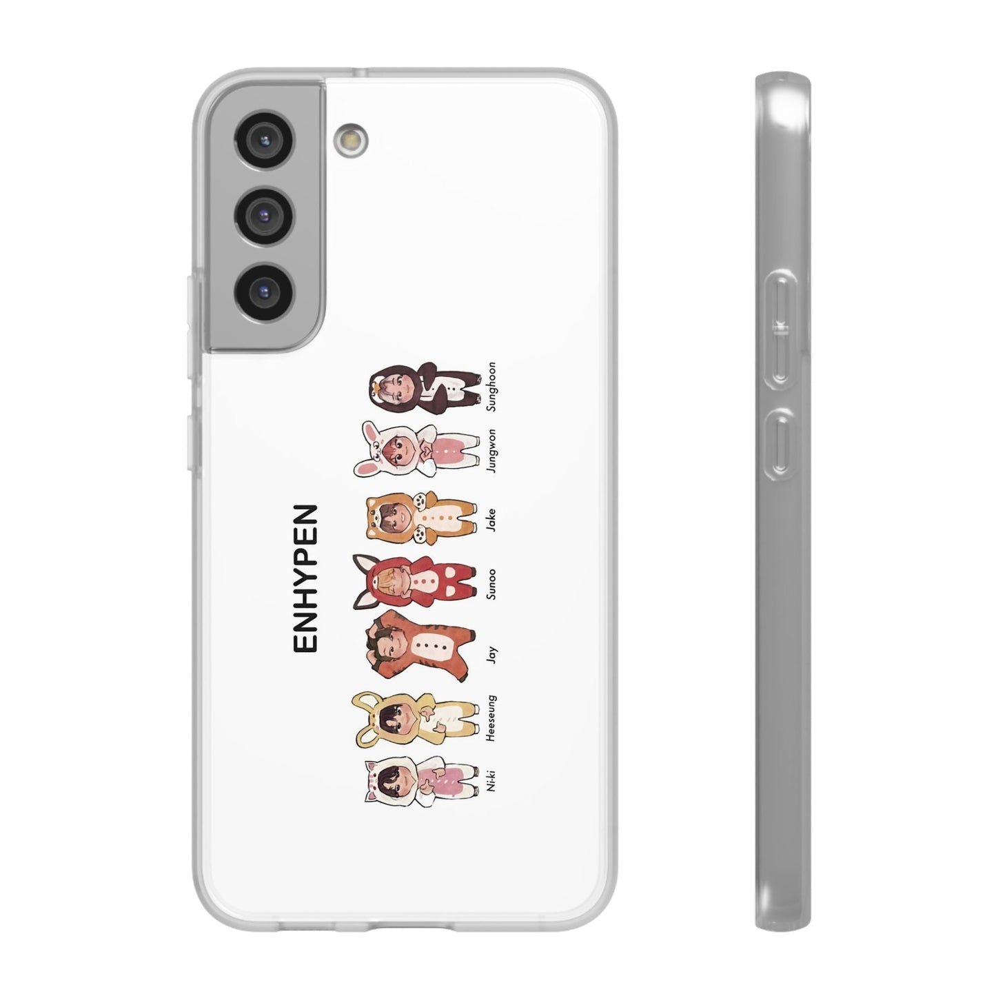 Enhypen Cell Phone Case - iPhone, Samsung and Custom Covers - K - Pop Phone Covers, Gifts for Fans, Stylish Cell Phone Accessories - Beyond The Shoppe