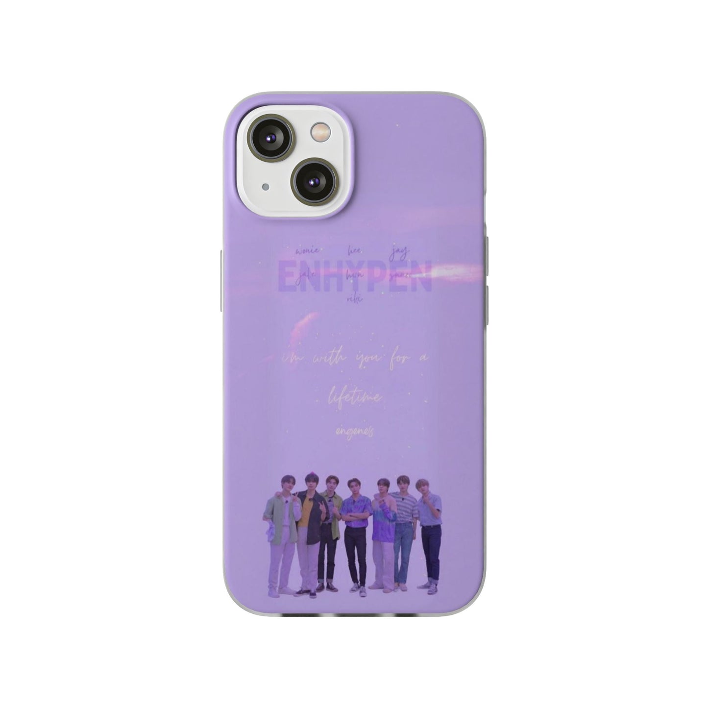 Enhypen Cell Phone Case - iPhone, Samsung and Custom Covers - K - Pop Phone Covers, Gifts for Fans, Stylish Cell Phone Accessories - Beyond The Shoppe
