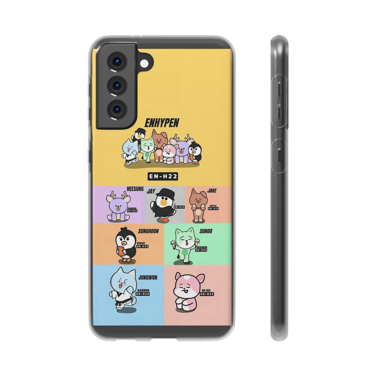 Enhypen Cell Phone Case - iPhone, Samsung and Custom Covers - K - Pop Phone Covers, Gifts for Fans, Stylish Cell Phone Accessories - Beyond The Shoppe