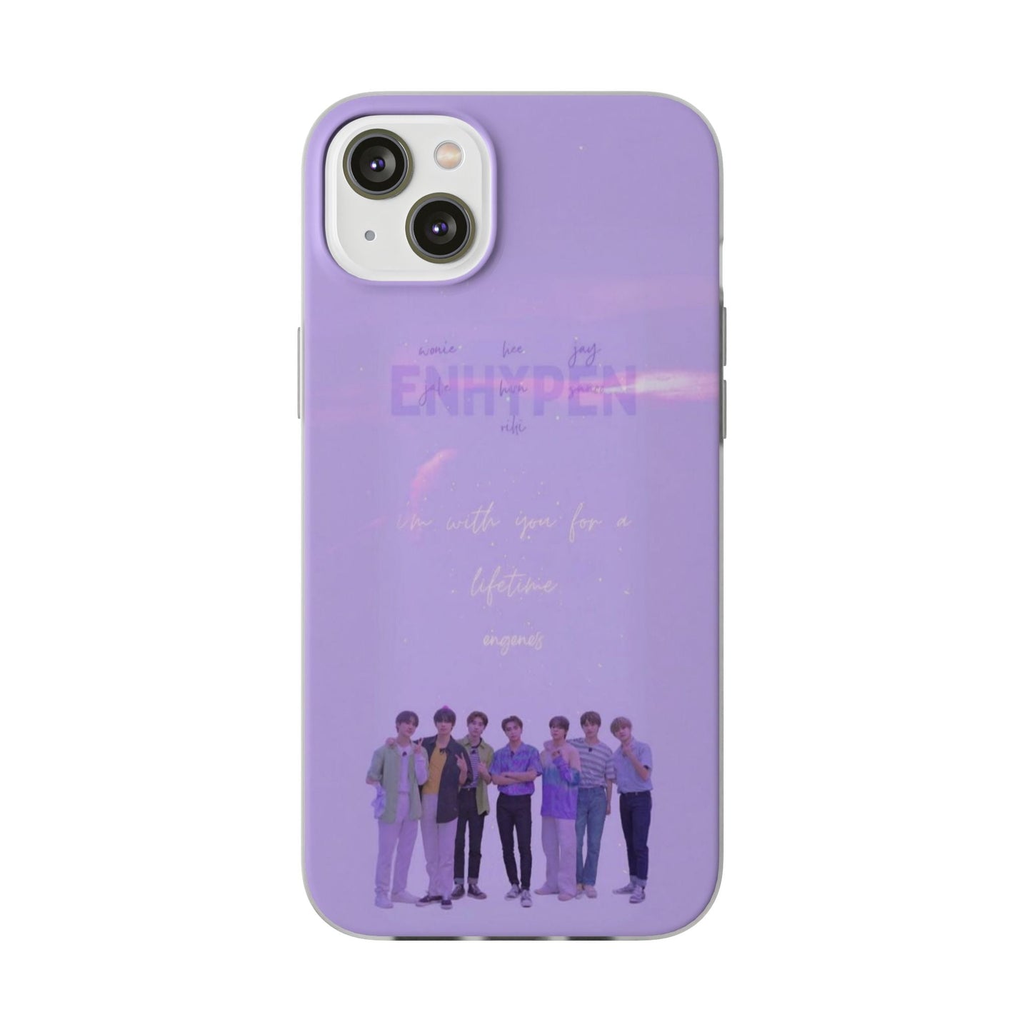 Enhypen Cell Phone Case - iPhone, Samsung and Custom Covers - K - Pop Phone Covers, Gifts for Fans, Stylish Cell Phone Accessories - Beyond The Shoppe