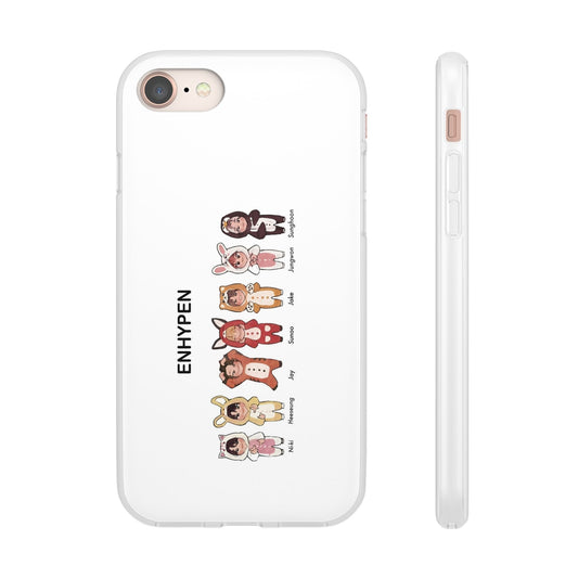 Enhypen Cell Phone Case - iPhone, Samsung and Custom Covers - K - Pop Phone Covers, Gifts for Fans, Stylish Cell Phone Accessories - Beyond The Shoppe