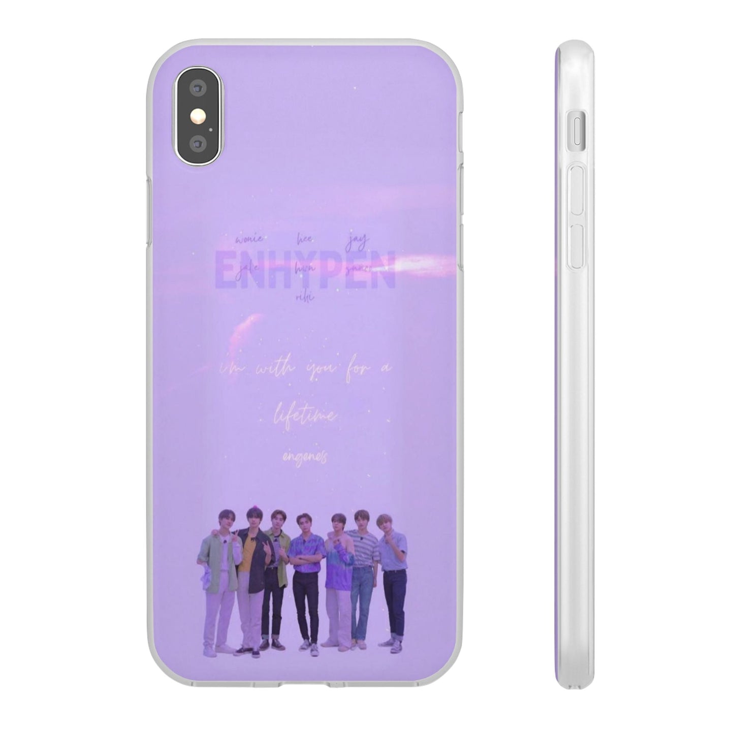 Enhypen Cell Phone Case - iPhone, Samsung and Custom Covers - K - Pop Phone Covers, Gifts for Fans, Stylish Cell Phone Accessories - Beyond The Shoppe