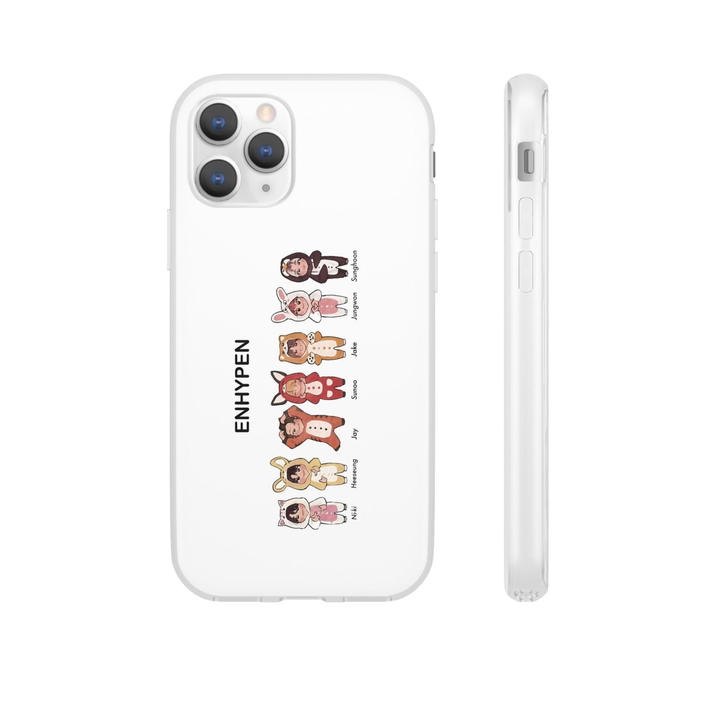 Enhypen Cell Phone Case - iPhone, Samsung and Custom Covers - K - Pop Phone Covers, Gifts for Fans, Stylish Cell Phone Accessories - Beyond The Shoppe
