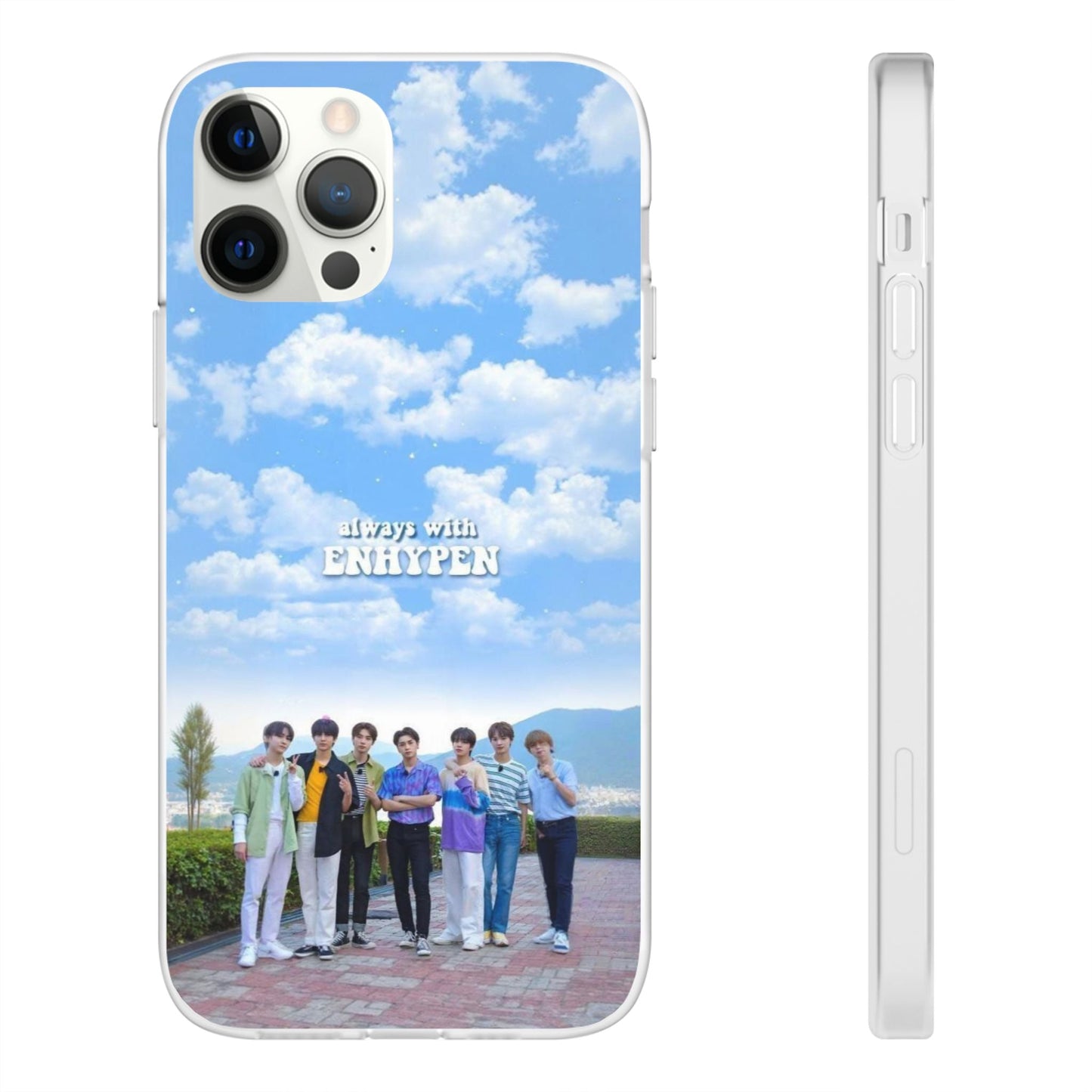 Enhypen Cell Phone Case - iPhone, Samsung and Custom Covers - K - Pop Phone Covers, Gifts for Fans, Stylish Cell Phone Accessories - Beyond The Shoppe