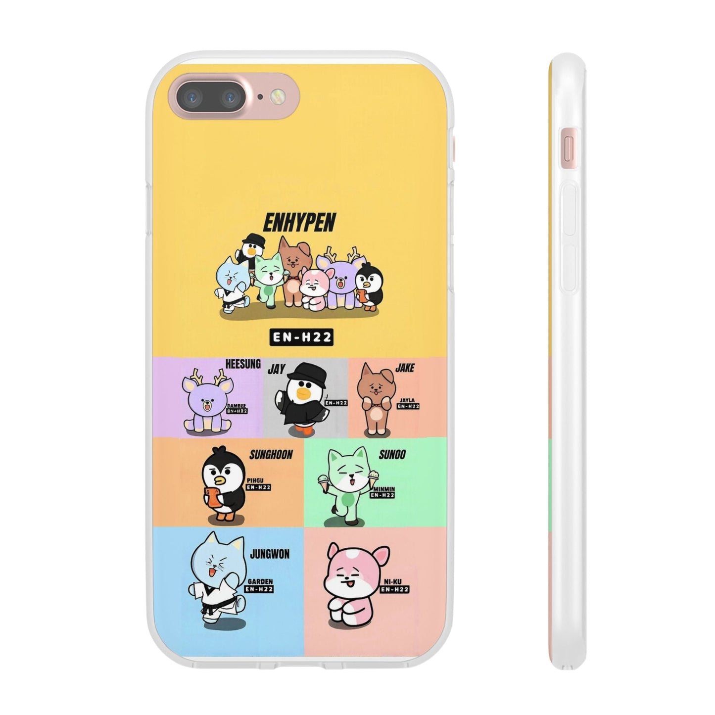 Enhypen Cell Phone Case - iPhone, Samsung and Custom Covers - K - Pop Phone Covers, Gifts for Fans, Stylish Cell Phone Accessories - Beyond The Shoppe