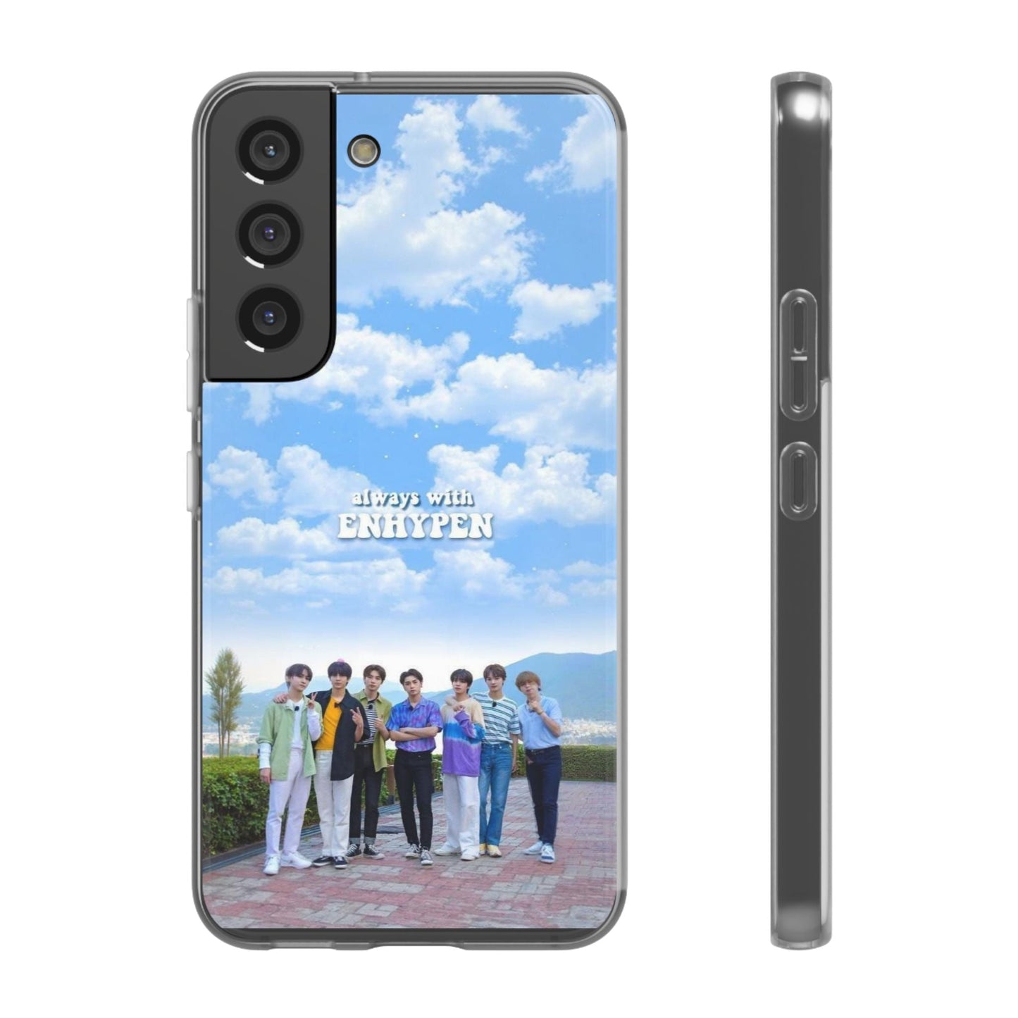 Enhypen Cell Phone Case - iPhone, Samsung and Custom Covers - K - Pop Phone Covers, Gifts for Fans, Stylish Cell Phone Accessories - Beyond The Shoppe
