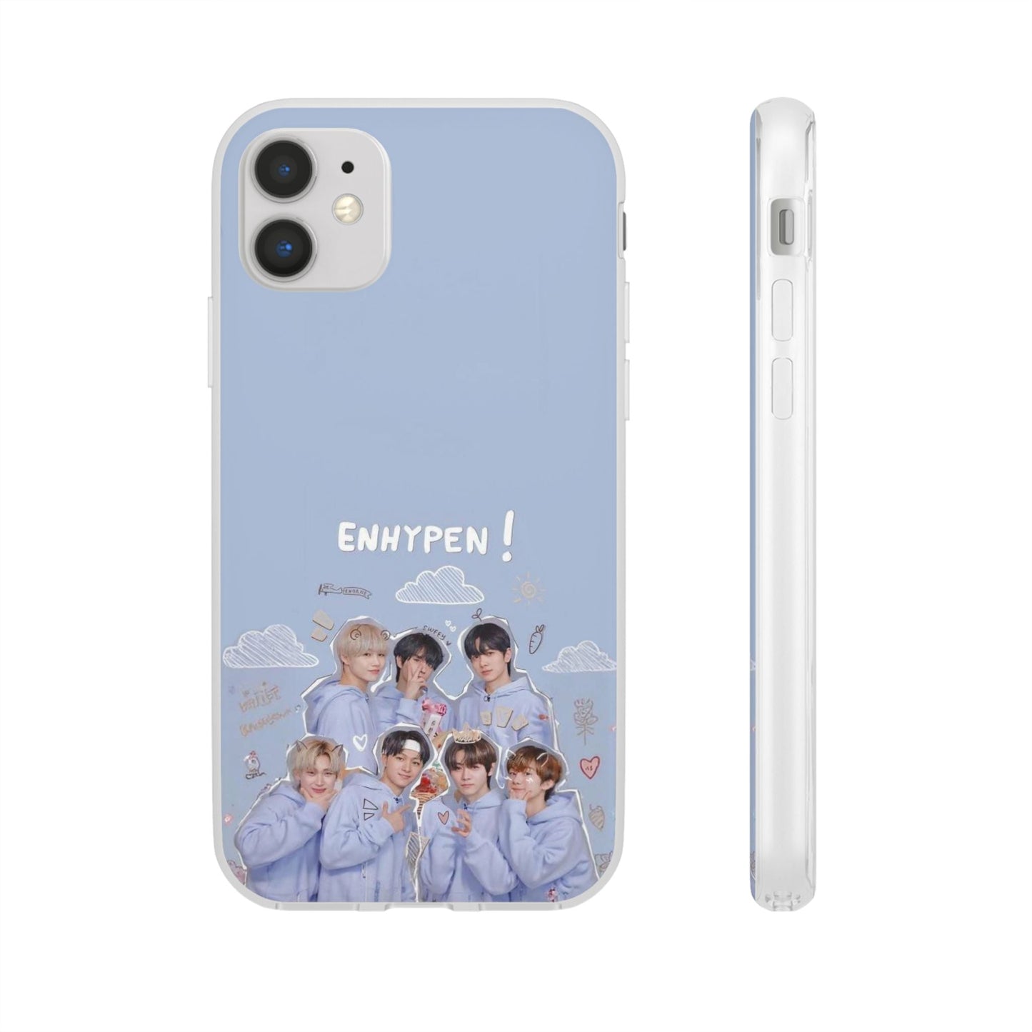 Enhypen Cell Phone Case - iPhone, Samsung and Custom Covers - K - Pop Phone Covers, Gifts for Fans, Stylish Cell Phone Accessories - Beyond The Shoppe