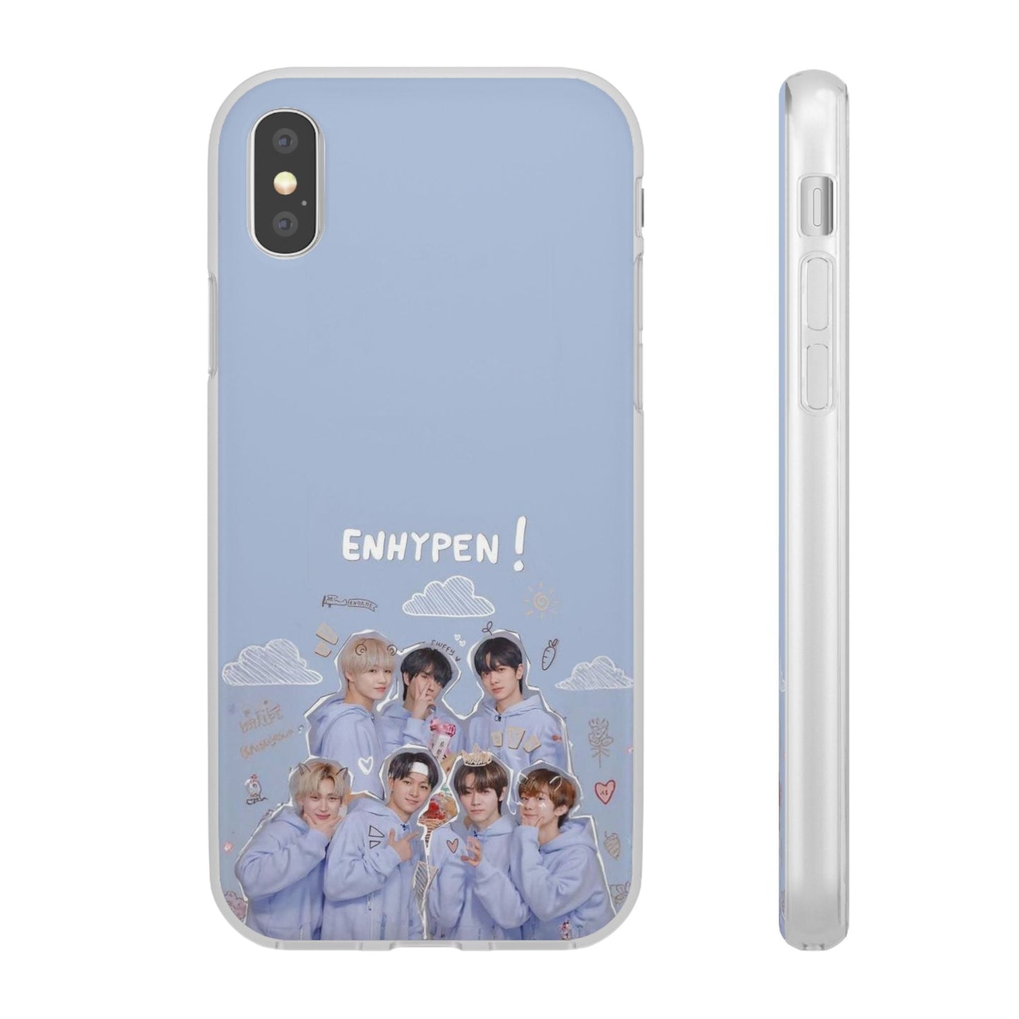 Enhypen Cell Phone Case - iPhone, Samsung and Custom Covers - K - Pop Phone Covers, Gifts for Fans, Stylish Cell Phone Accessories - Beyond The Shoppe