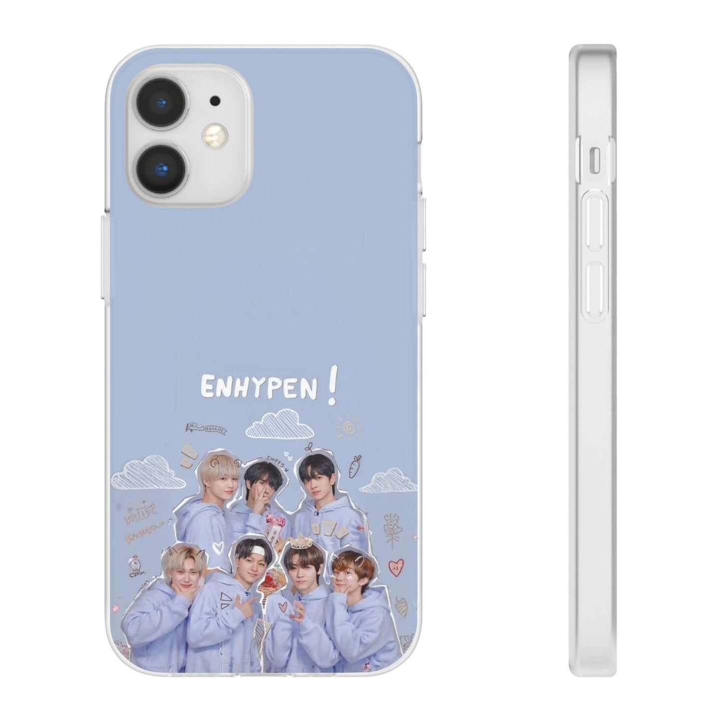 Enhypen Cell Phone Case - iPhone, Samsung and Custom Covers - K - Pop Phone Covers, Gifts for Fans, Stylish Cell Phone Accessories - Beyond The Shoppe