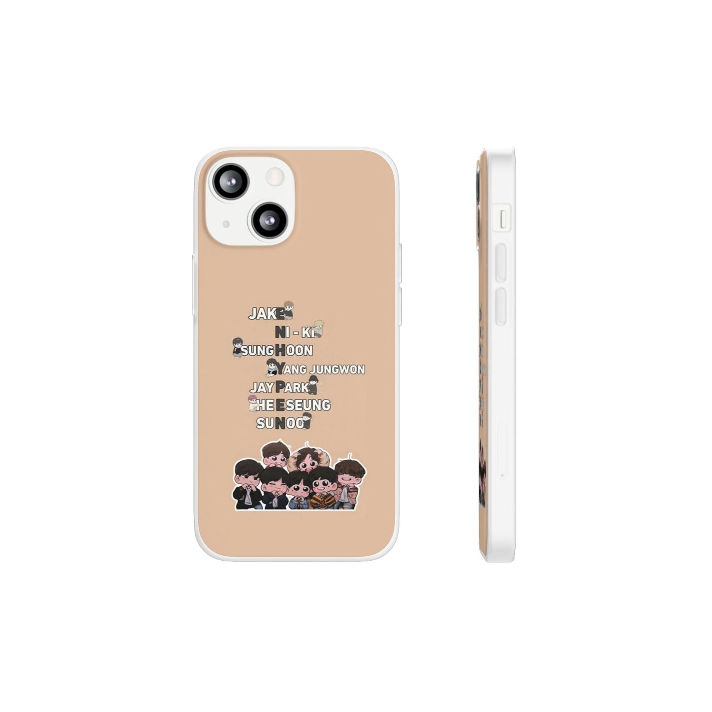 Enhypen Cell Phone Case - iPhone, Samsung and Custom Covers - K - Pop Phone Covers, Gifts for Fans, Stylish Cell Phone Accessories - Beyond The Shoppe
