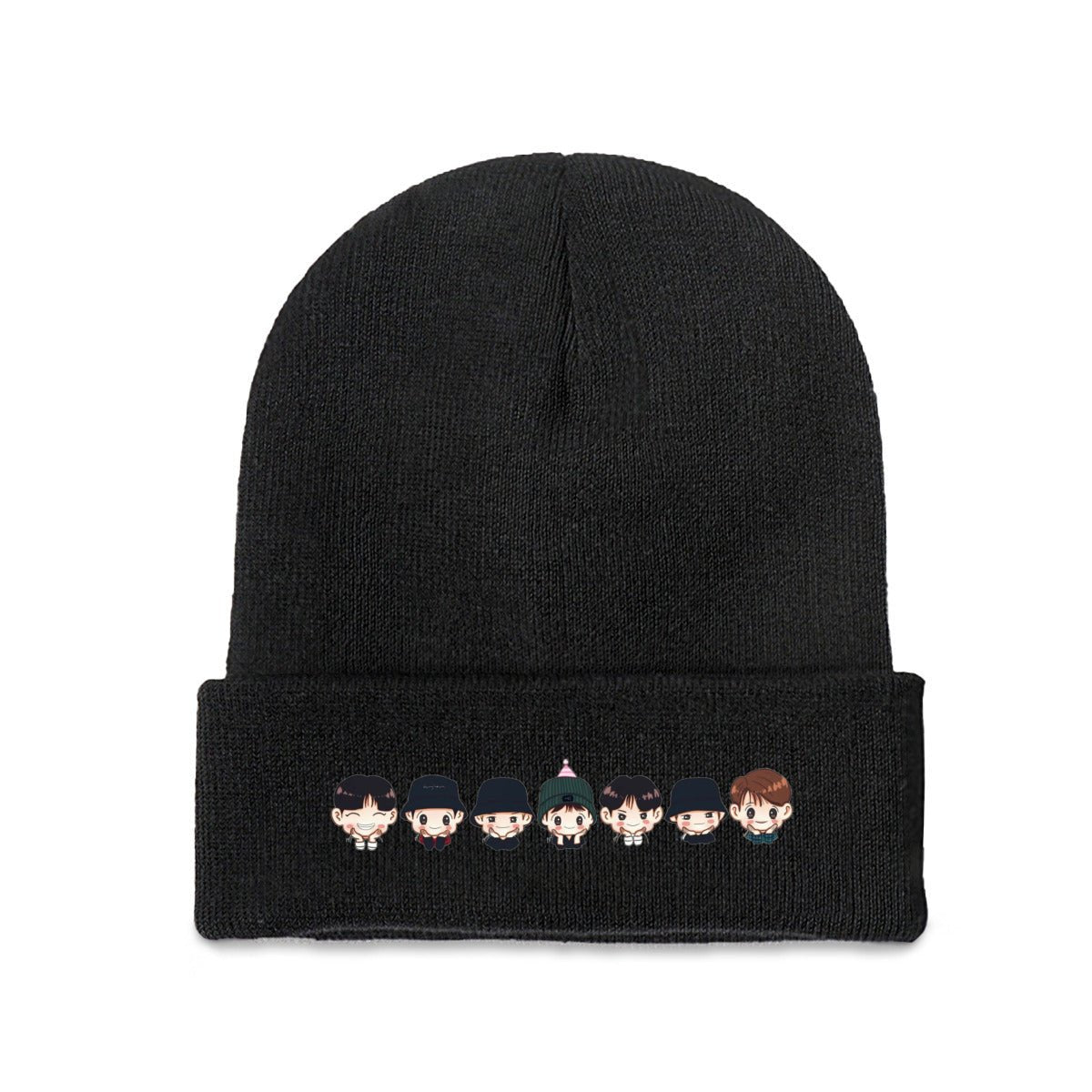Enhypen Enfriends Beanie for Adults – Cozy Polyester Knit Hat - Stylish, Comfortable & Trendy Hat - Beyond The Shoppe