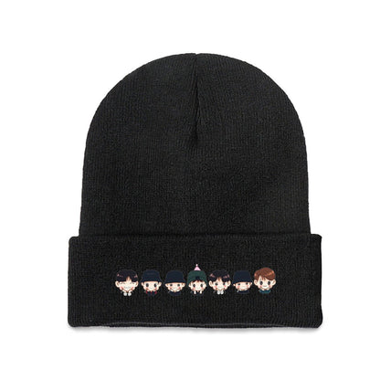 Enhypen Enfriends Beanie for Adults – Cozy Polyester Knit Hat - Stylish, Comfortable & Trendy Hat - Beyond The Shoppe