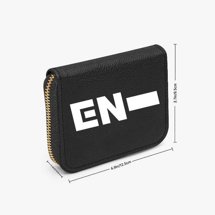 Enhypen Engene Bifold Zipper Wallet K - Pop Merchandise - Great gift! - Beyond The Shoppe