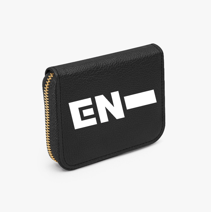 Enhypen Engene Bifold Zipper Wallet K - Pop Merchandise - Great gift! - Beyond The Shoppe