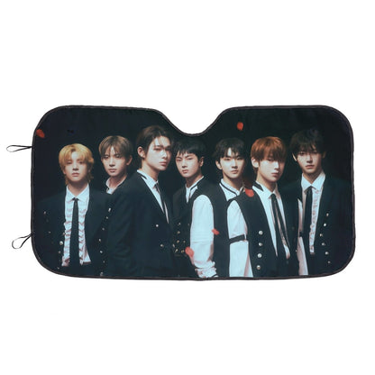 Enhypen - Engene Car Windshield Cover Sun Shade - Kpop gift, Car Sunshade, K - Pop Inspired Car Accessories Kpop - Beyond The Shoppe