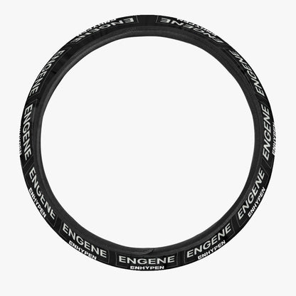 Enhypen - Engene Steering Wheel Cover - Enhypen Logo car accessory - black steering cover - great gift - kpop car accessories - Beyond The Shoppe