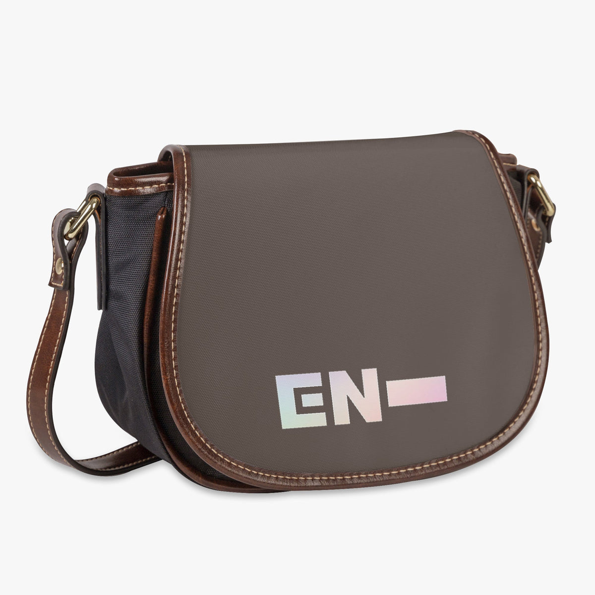 Enhypen Flap Saddle Bag – Perfect Everyday Crossbody Purse - Engene Chic & Cute Bag - Beyond The Shoppe