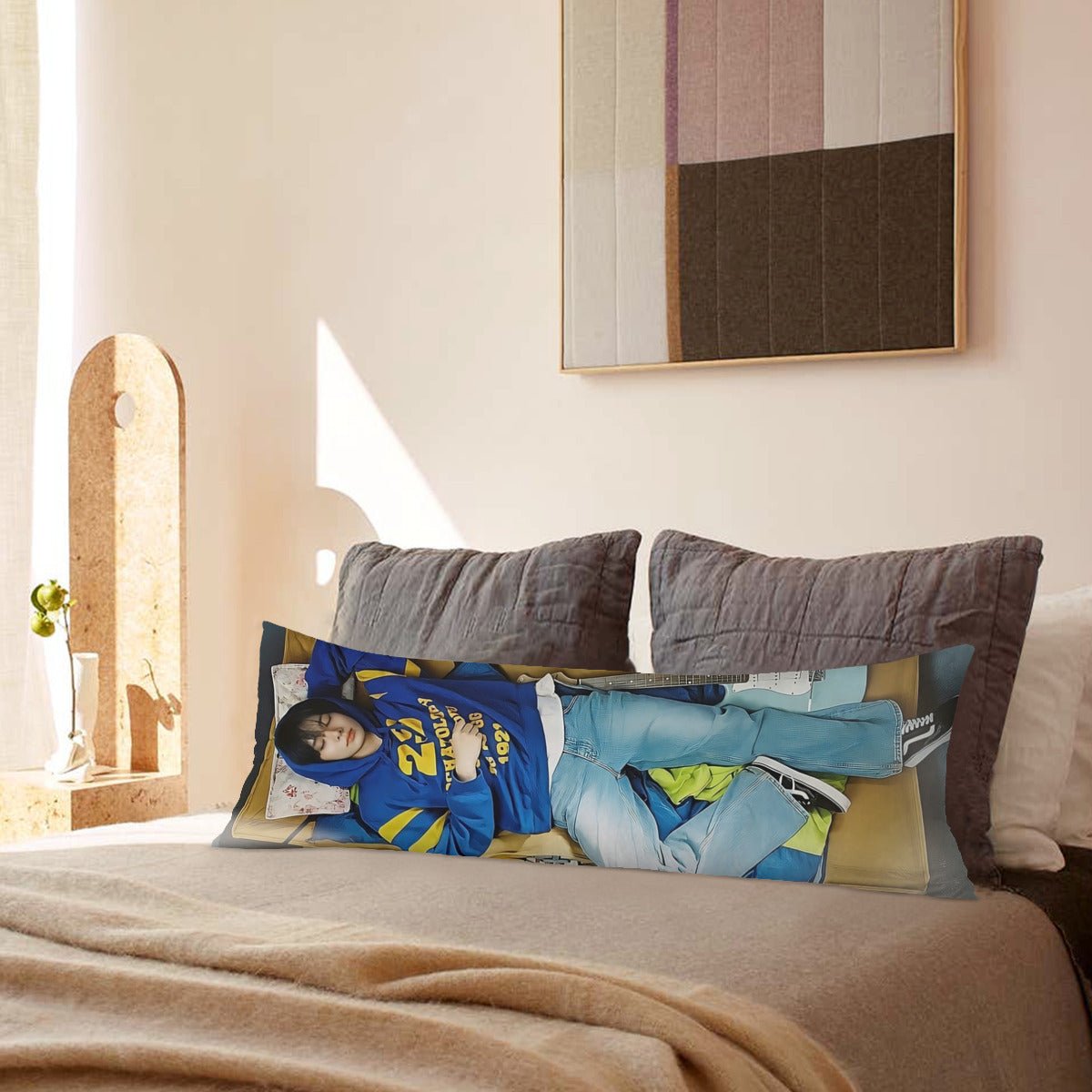 Enhypen Heeseung Full Body Pillow case - Double Sided Pillowcase - 3 Sizes! Engene - Beyond The Shoppe