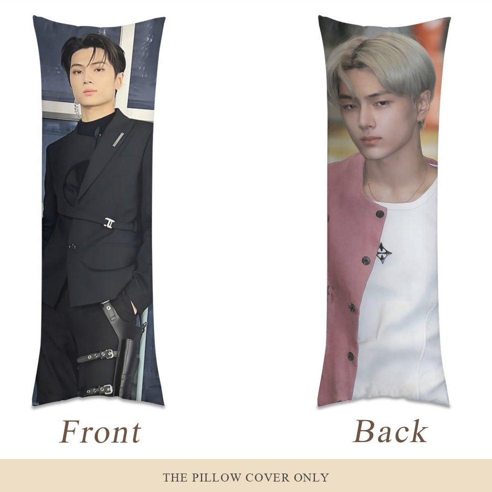 Enhypen Jay Full Body Pillow Case - 2 Different pictures! Double Sided pillowcase - 3 Sizes Engene - Beyond The Shoppe