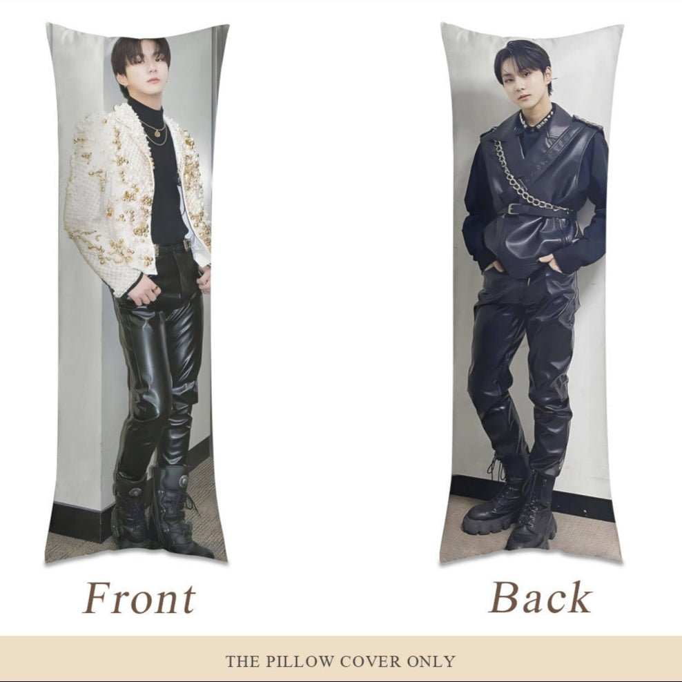 Enhypen Jungwon Full Body Double Sided Pillow Case - 2 Poses pillowcase - 3 sizes! Engene - Beyond The Shoppe