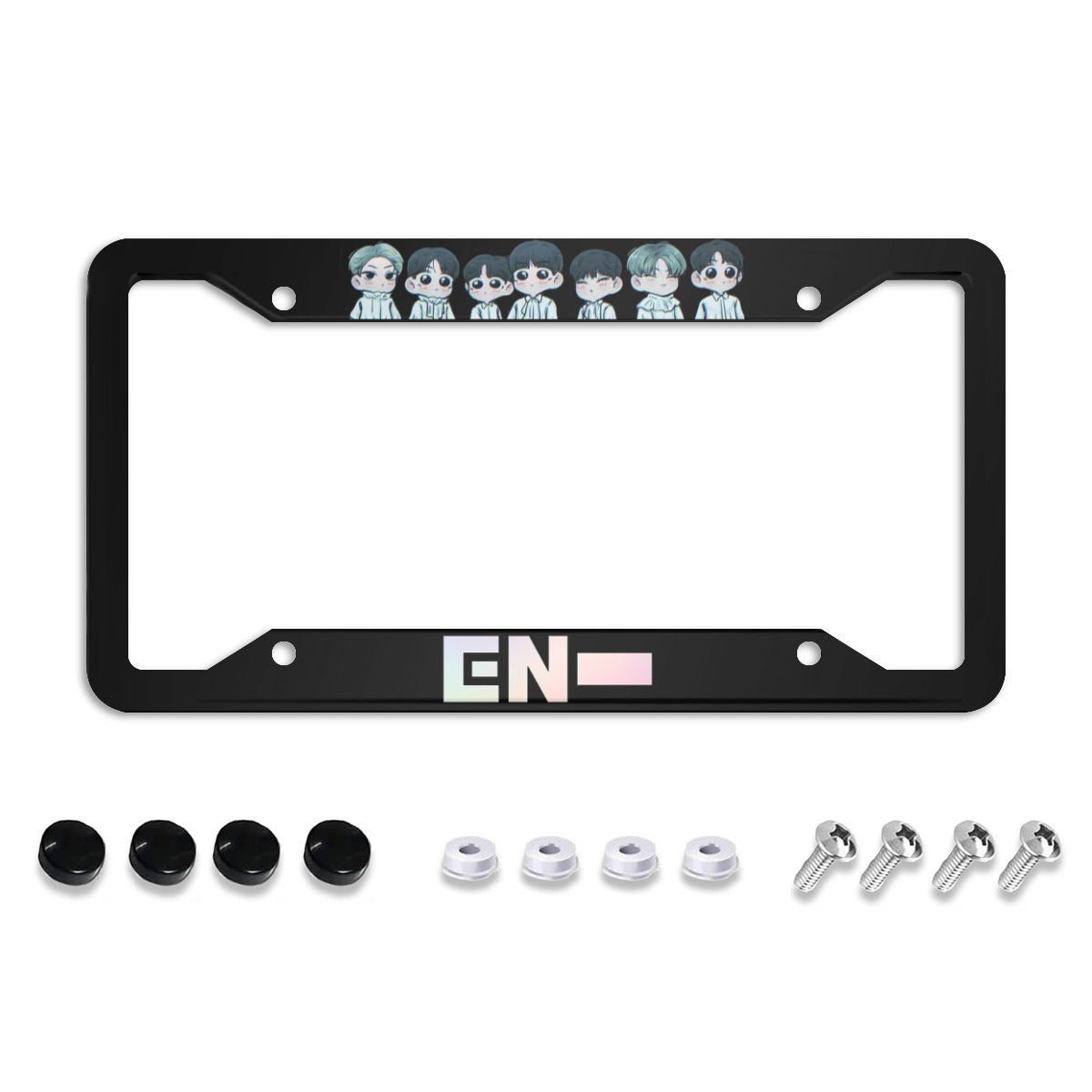 Enhypen License Plate From - Car accessory - Kpop gift! - Beyond The Shoppe